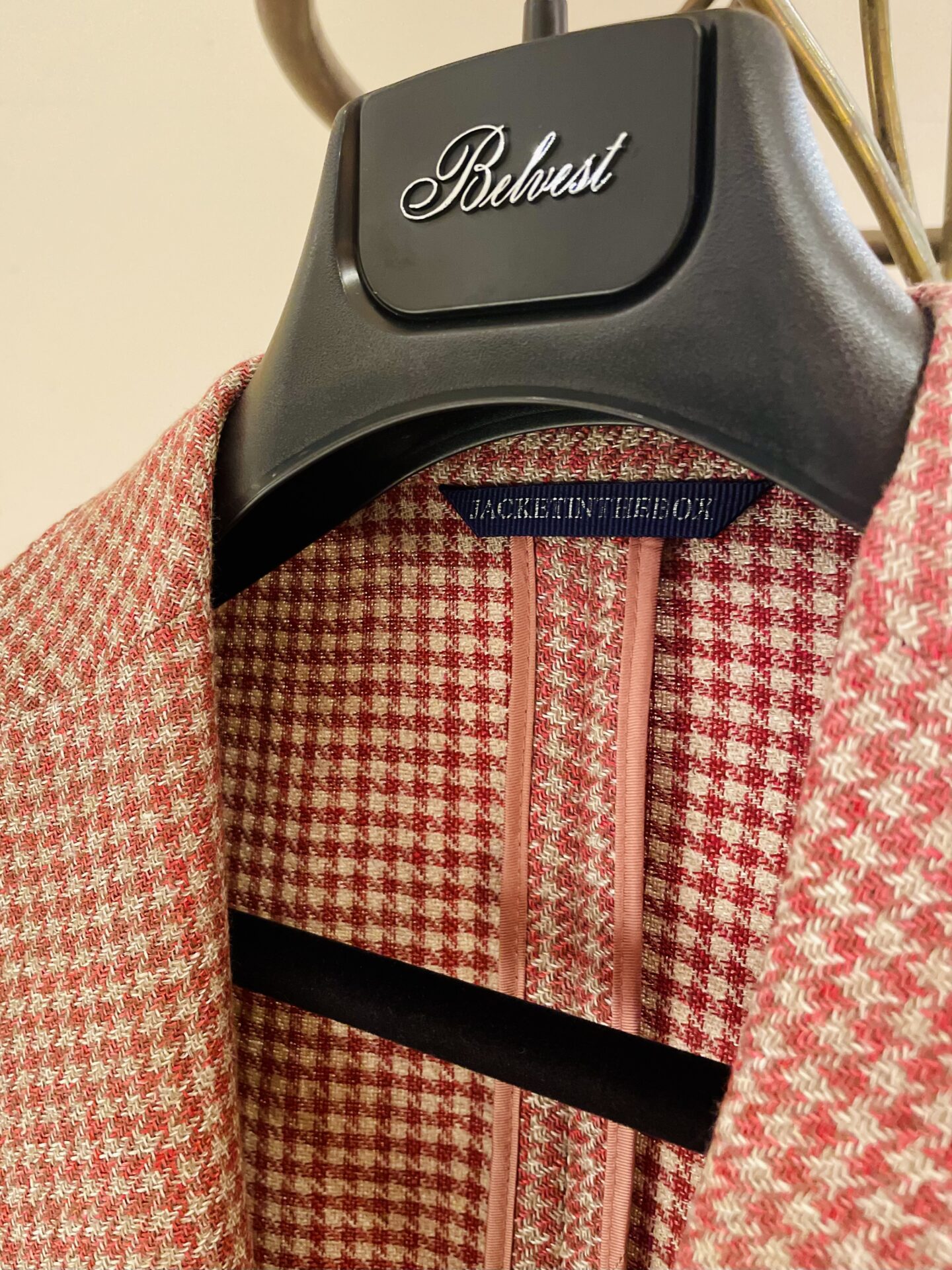 BELVEST【ヴェルベスト】JACKET IN THE BOX ガンクラブチェックジャケット REUNION｜大人のメンズセレクト